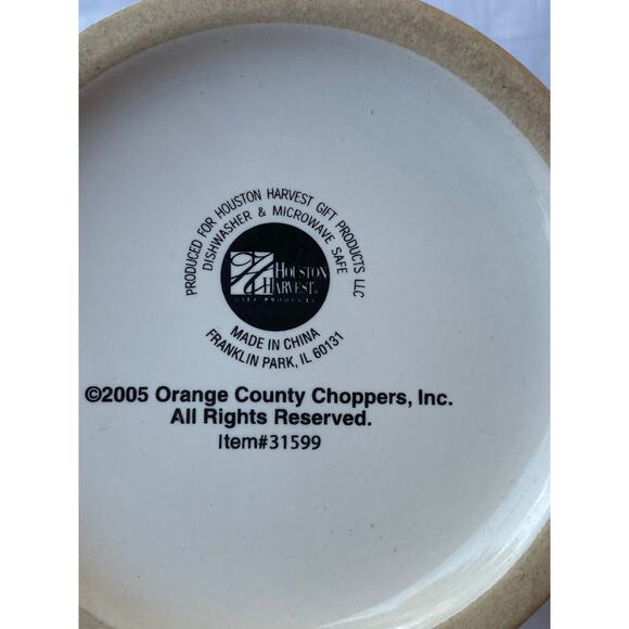 VTG 2005 Set of 3 Orange County Choppers Mugs Ceramic 3.75 in Coffee Biker EUC - Picture 12 of 16
